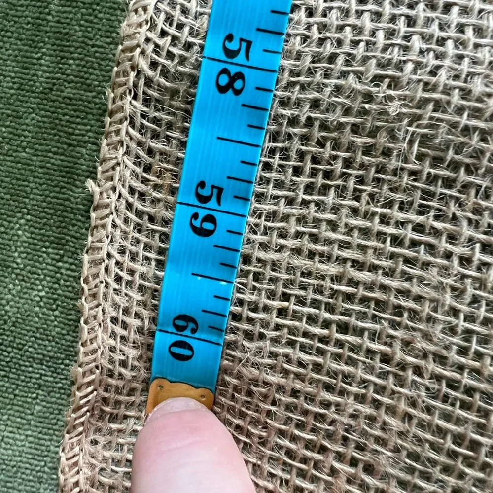 Natural Burlap table runner